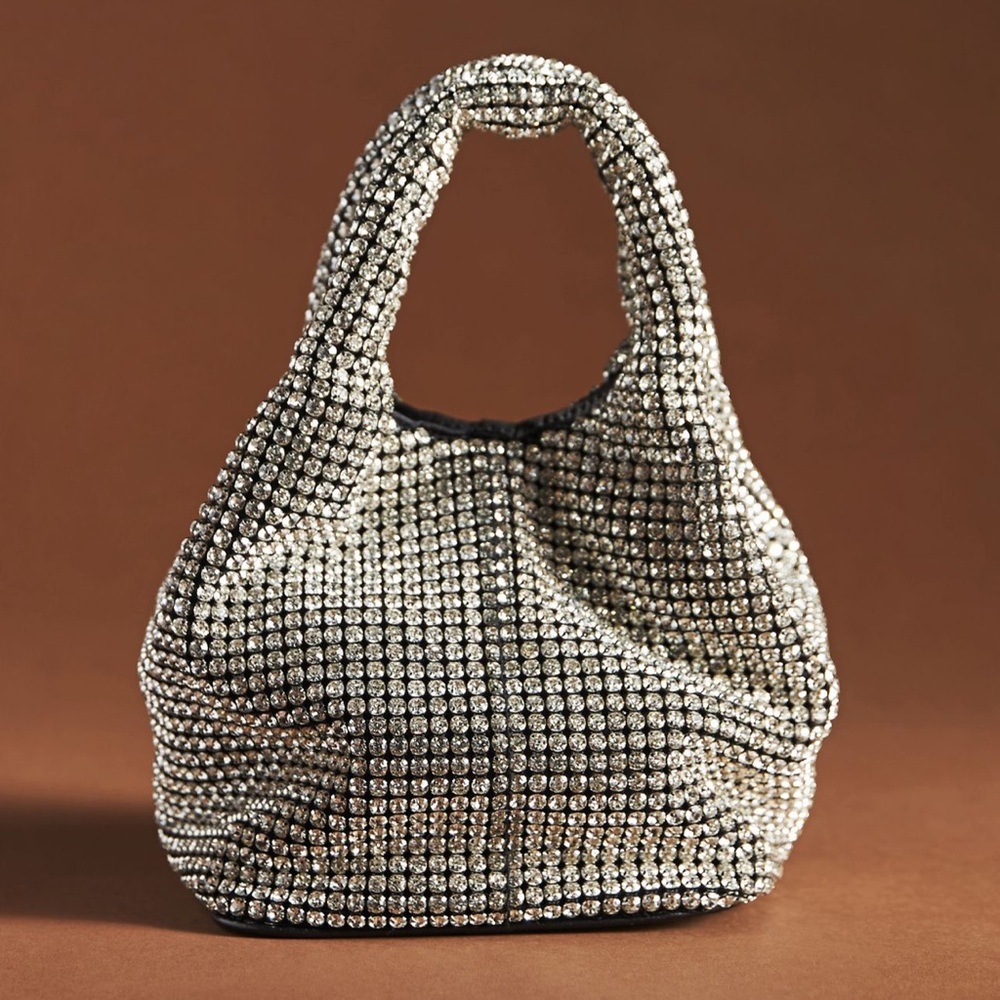 Anthropologie Rhinestone Bag